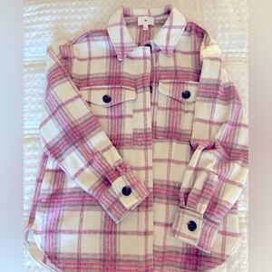 B.P Nordstrom Brushed Plaid Shacket